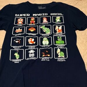Super Mario Bros. Graphic Tee - Navy